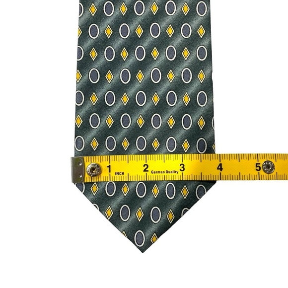 Set Of Two‎ Parksder Silk Ties Men's Executive Professional Smooth Silk Gray - Picture 12 of 13